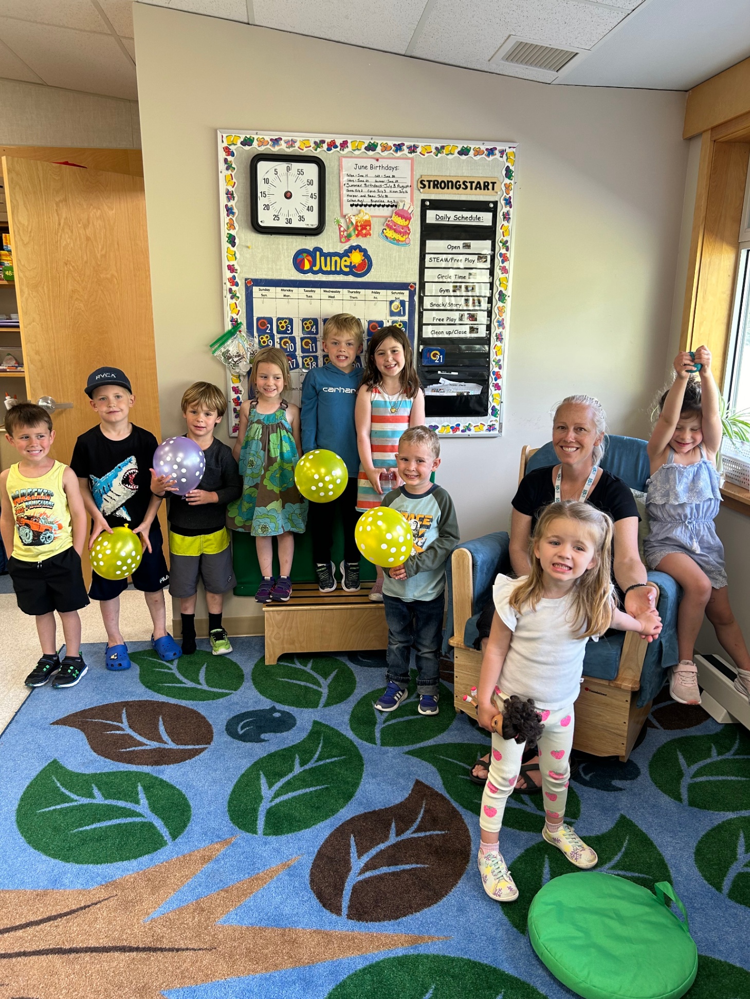 WKE Preschool group photo